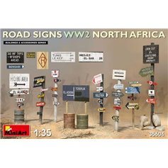 Mini Art 1:35 ROAD SIGNS - WWII - NORTH AFRICA 