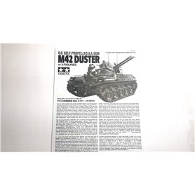 Tamiya 1:35 M42 Duster - US SELF PROPELLED AA GUN