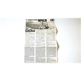 Tamiya 1:700 HMS Repulse - BRITISH BATTLE CRUISER
