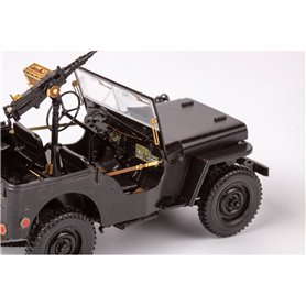 Eduard US Army 1/4 ton utility truck w/ trailer 1/35