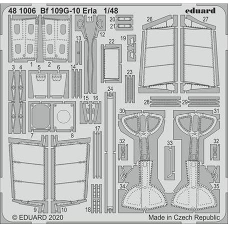 Eduard Bf 109G-10 Erla 1/48