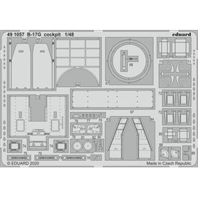Eduard B-17G cockpit 1/48
