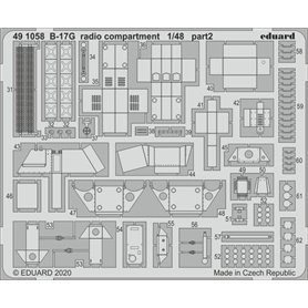 Eduard B-17G radio compartment 1/48