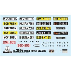 Italeri 1:24 Range Rover Classic