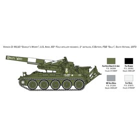 Italeri 1:35 M110 Self Propelled Howitzer