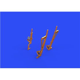 Eduard P-38F/G undercarriage legs BRONZE 1/48