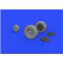 Eduard Mirage IIIC wheels 1/48