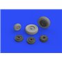 Eduard Mirage IIIC wheels 1/48