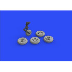 Eduard MiG-17 wheels 1/72