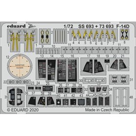 Eduard ZOOM 1:72 Grumman F-14D dla GWH