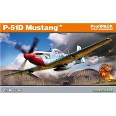 Eduard 1:48 North American P-51D Mustang - ProfiPACK 
