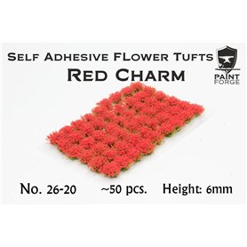 Paint Forge Kępki kwiatów RED CHARM FLOWERS – 6mm
