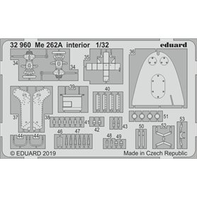 Eduard Me 262A 1/32