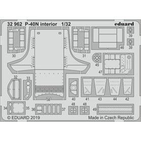Eduard P-40N part I 1/32