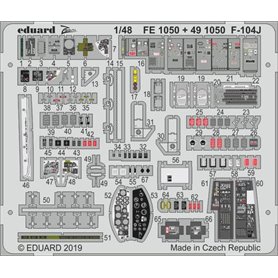 Eduard BIG ED 1:48 F-104J dla Kinetic