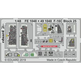 Eduard F-16C Block 25 1/48
