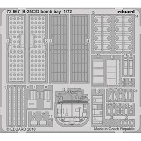Eduard BIG ED 1:72 B-25C/D dla Revell