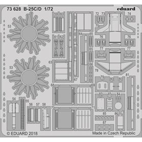 Eduard BIG ED 1:72 B-25C/D dla Revell