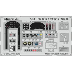 Eduard ZOOM 1:48 Yakovlev Yak-1b dla Zvezda