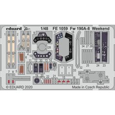 Eduard ZOOM 1:48 Focke Wulf Fw-190 A-8 - Eduard - WEEKEND edition 