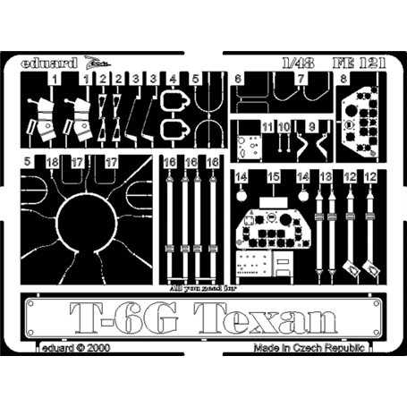 Eduard T-6G Texan 1/48 dla OCIDENTAL