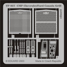 Eduard CMP Chevrolet/Ford Canada Grill 1/35 dla ITALERI 240