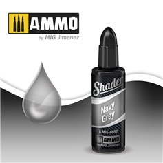 Ammo of Mig SHADER Farba cieniująca - NAVY GREY