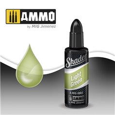 Ammo of Mig SHADER Farba cieniująca - LIGHT GREEN