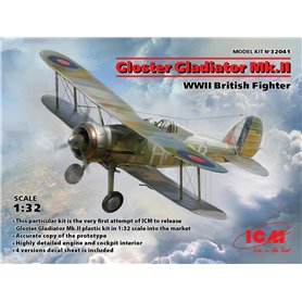 ICM 1:32 Gloster Gladiator Mk II - WWII BRITISH FIGHTER