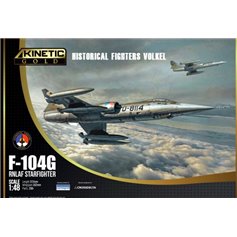 Kinetic GOLD 1:48 F-104G RNLAF Starfighter - HISTORICAL FIGHTERS VOLKEL 
