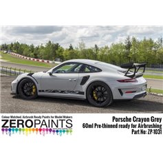 Zero Paints 1031 Porsche 911 GT3 RS - CRAYON GREY - 60ml