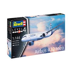 Revell 1:144 Airbus A321 Neo - MODEL SET - z farbami