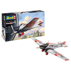 Revell 1:72 Junkers F.13 - MODEL SET - z farbami