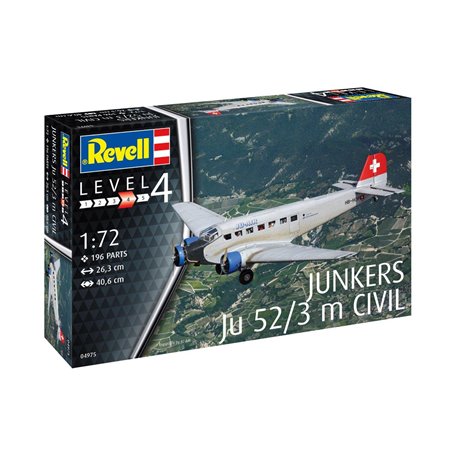 Revell 04975  Junkers Ju-52/3m Civil