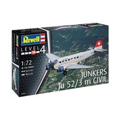 Revell 1:72 Junkers Ju-52/3m - CIVIL