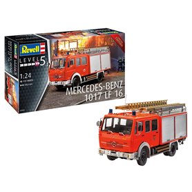 Revell 1:24 Mercedes-Benz 1017 LF 16 - STRAŻ POŻARNA