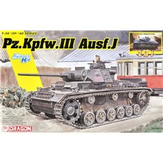 Dragon SMART KIT 1:35 Pz.Kpfw.III Ausf.J - INITIAL PRODUCTION - 2IN1