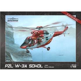 Answer AA48006 1/48 PZL W-3A Sokół "TOPR Rescue Helicopter"