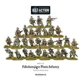 Bolt Action Fallschirmjager (German Paratroopers) 