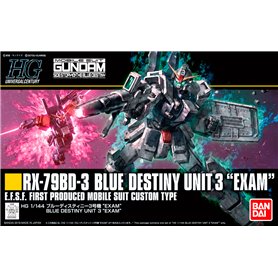 Bandai 22620 HGUC 1/144 Blue Destiny Unit 3 Exam GUN80573