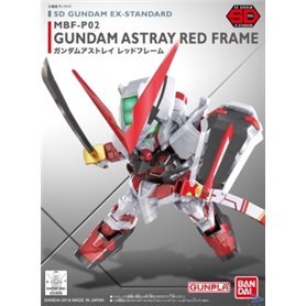 Bandai 49357 SD Gundam Ex Std 007 Gundam Astray Red Frame GUN83130