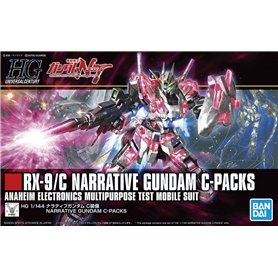 Bandai 67604 HGUC 1/144 Rx-9/C Narrative Gundam C-Packs GUN85138