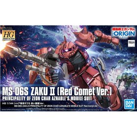 Bandai 76569 HG 1/144 Ms-O6S Zaku Ii (Red Comet Ver.) GUN85304