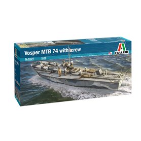 Italeri 5624 1/35 Vosper MTB 74 with Crew