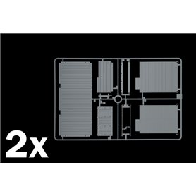 Italeri 6516 1/35 20 Military Container
