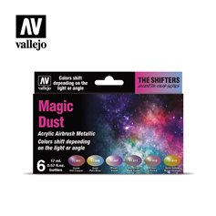 Vallejo 77090 Zestaw farb THE SHIFTERS - ECCENTRIC COLOR SERIES - MAGIC DUST