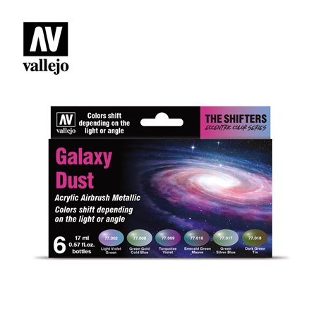 Vallejo Zestaw farb THE SHIFTERS - ECCENTRIC COLOR SERIES - GALAXY DUST