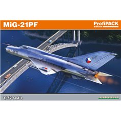 Eduard 1:72 MiG-21PF - ProfiPACK 