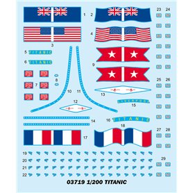 Trumpeter 03719 Titanic