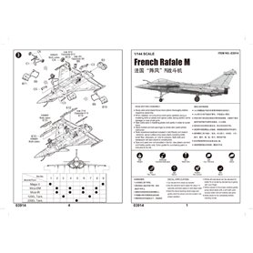 Trumpeter 03914 French Rafale M